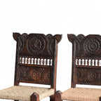 CHAISE PIDA EN BOIS - Chaise PIDA en bois massif personnalisée de luxe, qualité supérieure, style vintage, possibilité de combiner et assortir - MOQ 1 conteneur seulement - Product Image 4