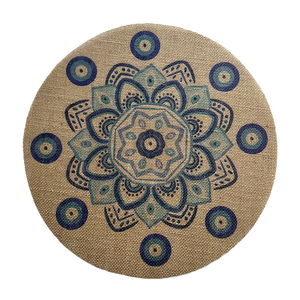 ผ้าปูโต๊ะทำจากปอกระเจาเป็นมิตรกับสิ่งแวดล้อมแผ่นรองจานทำจากเส้นใยธรรมชาติดีไซน์ตามสั่งและมีจำนวนมาก - Product Image 6