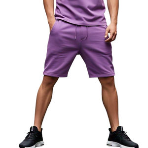 Shorts d'été pour hommes en tissu Oxford polyester/coton respirant à séchage rapide, taille mi-haute, imprimé formel, haute qualité, vente en gros - Product Image 5