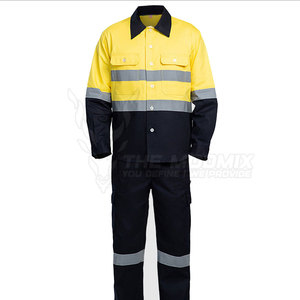 Combinaison ignifuge respirante résistante à la chaleur de qualité professionnelle, en polyester, tissu résistant aux intempéries - Product Image 2