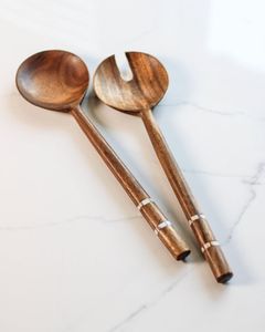 Hand Crafted Design <b>Salad</b> Server With MOP Handle MOP <b>Salad</b> Server Serving <b>Tools</b> <b>Salad</b> <b>Tools</b> <b>Salad</b> Server At very low Price - Product Image 4