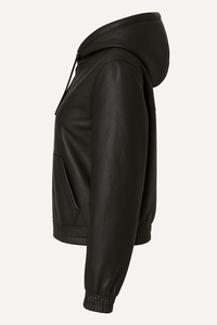 Ensemble de survêtement à capuche pour femme, manches longues, couleur unie, décontracté, respirant, coupe régulière, fermeture éclair, poches latérales, idéal pour l'automne - Product Image 4