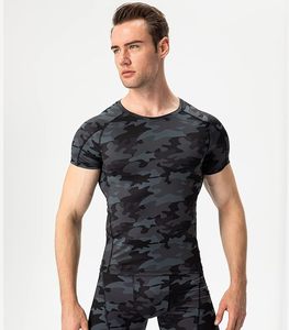 <b>Men's</b> Compression Shirts Short Sleeve Workout Gym T-Shirt Running Tops Cool Dry Sports <b>Base</b> <b>Layer</b> Athletic Undershirts - Product Image 2