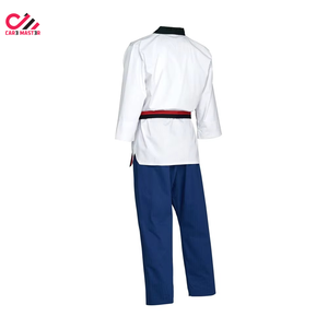 Tenue d'arts martiaux, dernier design, uniforme de Taekwondo 100% coton extensible et respirant, uniformes d'entraînement - Product Image 3