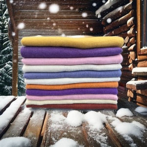 High Quality Nepal Pure Cashmere Scarf Winter Collection Soft Warm Solid Color Custom Logo Handloom Wool for Traditional <b>Shawls</b> - Product Image 2