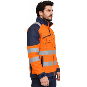 2027 New Arrival Reflective Safety <b>Winter</b> Jacket Workwear Waterproof <b>Work</b> <b>Wear</b> Jacket High Quality Safety Jacket - Product Image 3