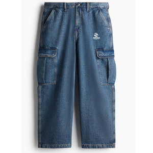 Jean droit en denim selvedge personnalisé pour homme, extensible, vintage, délavé, 100 % coton, taille haute, séchage rapide, respirant - Product Image 1