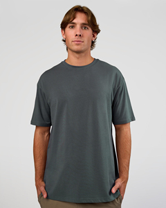 เสื้อยืดผู้ชายคุณภาพสูง ผ้าฝ้ายหนา 100% สกรีนโลโก้ตามสั่ง - Product Image 3