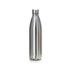 Ergonomic Curved Stainless Steel Water <b>Bottle</b> 750ml Single Wall Metal Sports <b>Flask</b> Leak Proof Eco Friendly Canteen for Yoga Gym - Product Image 4