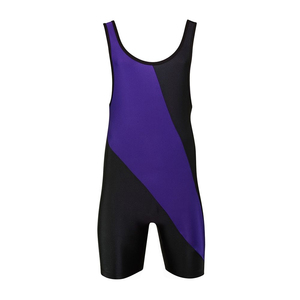 Combinaison de lutte unisexe personnalisée pour adultes, ajustée, 100 % polyester extensible, une pièce, noir avec bordure blanche, vêtements de sport de combat - Product Image 6