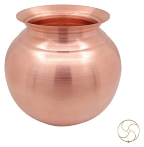 Pure Copper <b>Mug</b> Classic Design Eco-Friendly Portable <b>Large</b> Capacity Leak-Proof with Handle - Product Image 3