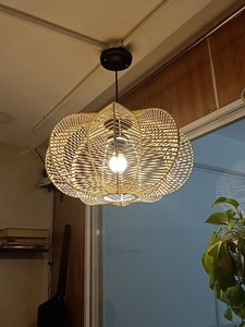 Lámpara Colgante de Bambú y Ratán de Calidad de Exportación, Tejida a Mano, Luz Colgante Natural, Servicio OEM ODM Disponible - Product Image 6