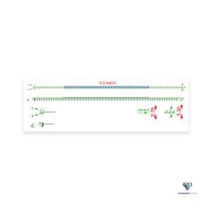 1.95 CT White <b>Gold</b> Round Lab Grown Diamond Tennis Bracelet in 14K <b>Solid</b> <b>Gold</b>, 6.5 Inch Classic Round Diamond Bracelet for Women - Product Image 5