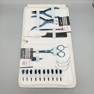 Kit de Extensión de Pestañas de Uso Profesional Lucky Lash Tools, Tijeras Grandes de Acero Inoxidable con Plasma Azul, Peine para Extensiones de Cabello - Product Image 2