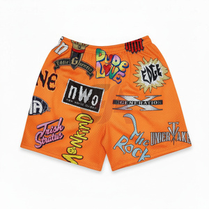 Nouveau design 2026 – Short homme AOP à sublimation, en polyester écologique léger, motif graphique, pour l'été, grandes tailles - Product Image 1