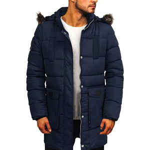 Parka d'été en cuir véritable pour homme avec poches intérieures et extérieures, prix de gros. - Product Image 5