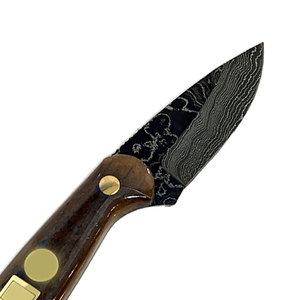 Damascus Steel Folding Knife Premium Handmade Pattern Steel Pocket <b>Tool</b> Outdoor <b>Camping</b> Hiking Fishing Travel Utility Knife - Product Image 4
