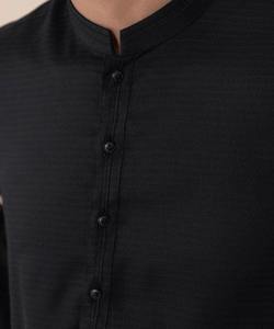 Breathable Tech-Cotton High <b>Men's</b> <b>Kurta</b> Set 2026 Shalwar Kameez Moisture-Wicking Traditional Islamic Wear All Seasons Wedding - Product Image 6