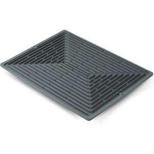 Tappetino Scolapiatti in Silicone Extra Spesso 16"x12" Antiscivolo e Resistente al Calore fino a 450°F ad Asciugatura Rapida con Scanalature Più Profonde Multicolore - Product Image 1