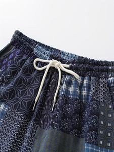 Custom Sublimated 100% Cotton Swim <b>Trunks</b> <b>for</b> <b>Men</b> Quick Dry Beach Shorts Compression Liner Zipper Pocket Solid Service - Product Image 6