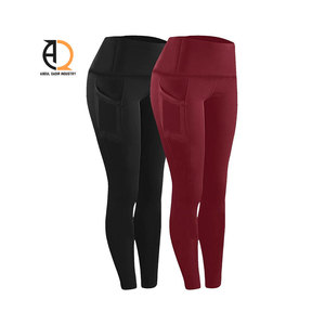 Nouveautés Leggings de yoga taille haute pour femme, sans couture, avec effet froncé aux fesses et logo personnalisé - Product Image 6