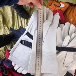 Gants de soudage longs en cuir de vachette et de chèvre, conception épaisse et protectrice avec protection continue pour le soudage - Product Image 4