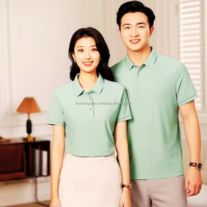 Polo en coton imprimé pour hommes grande taille personnalisé Econex respirant solide à manches courtes style OEM ODM vente en gros d'usine Po - Product Image 6