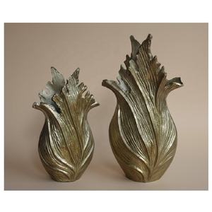 แจกันอะลูมิเนียมดีไซน์ทันสมัยสำหรับตกแต่งห้องนั่งเล่น โต๊ะอาหาร ของตกแต่งบ้าน แจกันดอกไม้ ของตกแต่งโต๊ะอาหาร - Product Image 5