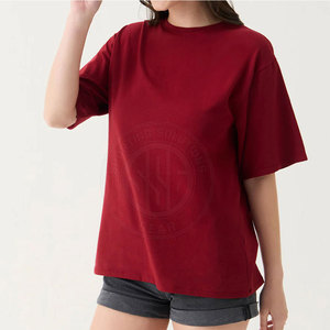 เสื้อยืดผู้หญิงไซส์ใหญ่พิเศษ ผ้าฝ้ายทรงหลวม แขนสั้น สไตล์ลำลอง สำหรับผู้หญิง สไตล์สตรีทแฟชั่น และใส่ได้ทุกวัน - Product Image 5