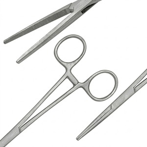 Ensemble de 17 instruments de chirurgie générale vétérinaire de haute qualité, lames de scalpel en acier inoxydable allemand, réutilisables, autoclavables - Product Image 5