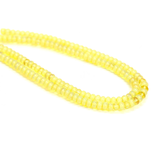 Cuentas Redondas de Cuarzo Amarillo Limón, para la Fabricación de Joyas - 7-8 mm - Product Image 4