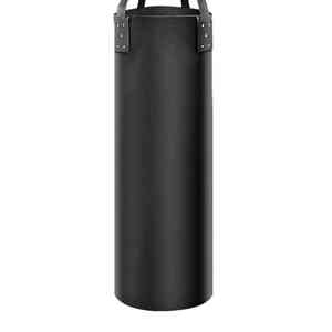 Sac de frappe en cuir PU, sac de boxe lourd rempli/vide, 4ft 5ft 6ft, anti-balancement, pour kickboxing adulte, 4 couches, accepte OEM PK - Product Image 1