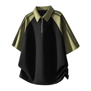 Polo de Hombre de Alta Calidad Personalizado para Uso Casual, Transpirable, Tallas Grandes, Colección Esencial de Verano - Product Image 3