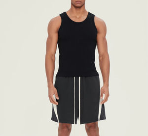 Débardeurs d'entraînement personnalisables pour hommes – Vêtements de sport d'été sans manches pour la musculation – Hauts de gym unis pour hommes - Product Image 2