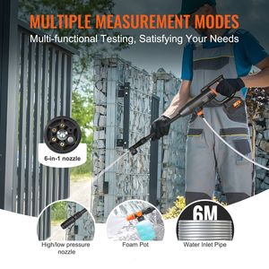 Portable Cordless 580 PSI 1.1 GPM High Pressure <b>Car</b> <b>Washer</b> Gun 4.0Ah Battery Power Cleaner Handheld Power Cleaner Petrol Fuel - Product Image 3