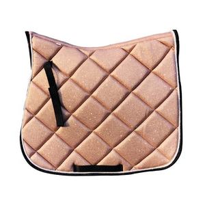 Almohadillas de Silla de Montar Inglesas de Espuma de Algodón en Gel de Colores Personalizados, Ajuste Cómodo de Satén, para Doma, Salto, Entrenamiento y Competición de Caballos, Uso Multiusos - Product Image 1