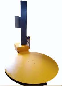 Máquina Envolvedora de Palés Eléctrica Automática con Motor y Rampa Accionada por Engranajes para Embalaje de Plástico y Papel - Product Image 3