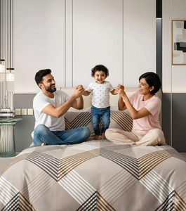 Linge de lit de qualité supérieure pour lit king size avec drap plat, drap-housse et 2 taies d'oreiller - Product Image 1