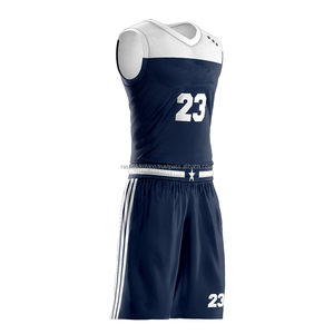 Uniformes personnalisés de basket-ball d'équipe Maillots d'impression par sublimation pour hommes Shorts OEM Design Sportswears Kits légers - Product Image 2