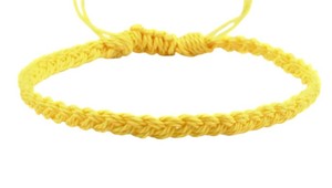 Pulsera de Cuerda Trenzada Ajustable Hecha a Mano para Niños SNH AB 53, Estilo Lindo, para Aniversario, Ocasiones Especiales, para Todas las Religiones - Product Image 1