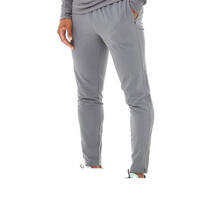 AMSEA INTERNATIONAL Survêtement à capuche gris et bleu pour homme, 2-en-1, 100 % coton, pull-over, manches longues, style sportif, pour le jogging - Product Image 5