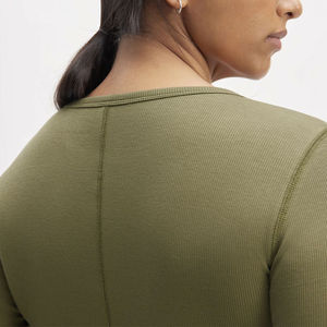 Camisetas de Manga Larga para Mujer, Diseño Nuevo y Personalizado, Tendencia de Moda para Otoño, Invierno y Primavera, Ropa Casual - Product Image 5