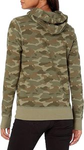 Sudadera con Capucha de Camuflaje, Diseño Bottomland, Corte Regular, Felpa Francesa, para Mujer, Ropa de Otoño, con Bolsillo Delantero - Product Image 5