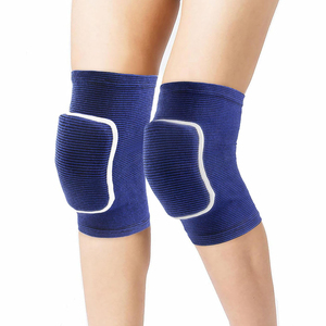 Genouillères de danse sur barre professionnelles légères en polyester/nylon épais, antidérapantes, à enfiler, avec coussin en mousse à mémoire de forme, douces et lisses - Product Image 3