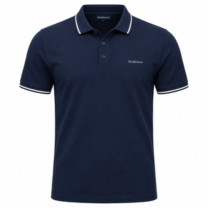 Camiseta de Hombre de Manga Corta, Corte Regular, Color Sólido, Secado Rápido, Transpirable, de Alta Calidad, 220g, OEM Personalizada, 100% Algodón Tejido - Product Image 2