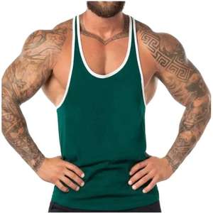 Débardeur unisexe Back Angel Tanks Top, design léger pour la course à pied, débardeur Atmosphere pour hommes - Débardeurs pour hommes fabriqués au Pakistan pour garçons - Product Image 1