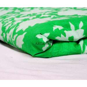 งานฝีมือทำมือ เป็นมิตรกับสิ่งแวดล้อม ผ้าฝ้ายแท้ 100% ระบายอากาศได้ดี แห้งเร็ว น้ำหนักเบา สำหรับเด็กผู้หญิงและผู้หญิง ลายพิมพ์บล็อกด้วยมือแบบอินเดีย ดีไซน์สวยงาม - Product Image 2