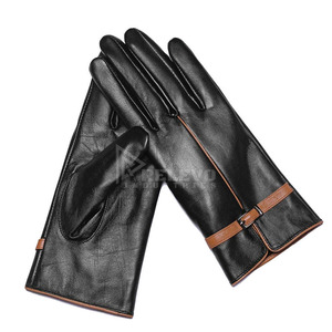Gants de moto en cuir pour l'extérieur, en peau de chèvre et de vache, logo personnalisé, respirants, protection motocross, couleur personnalisée, unisexe - Product Image 1
