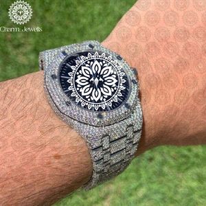 Charm_Jewells Luxury Tonneau Stainless Steel <b>Watch</b> 42mm Analog Quartz Movement Sapphire Crystal Dial Unisex - Product Image 2