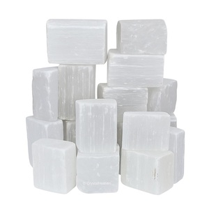 High quality <b>stone</b> selenite raw rough tumbled for Natural Unpolished rough tumbled stones Gemstone crystal natural wholesaler - Product Image 1